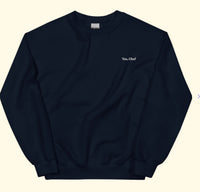 European And American E-mail Printed Round Neck Pullover