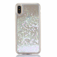 Compatible with Apple , Glitter liquid mobile phone case