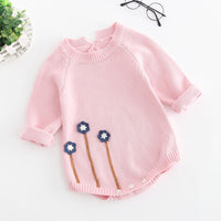Baby knit jumpsuit