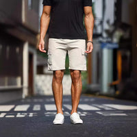 Fashion Individual Casual Men's Fifth Pants