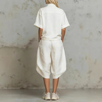 Summer Plus-Size Loose Elegant Casual Chic Youthful Fashionable Sportswear Set