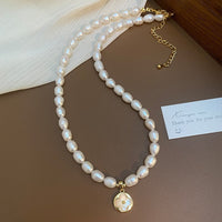 Spring New Arrival Natural Seedless Freshwater Pearl Necklace