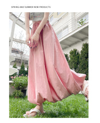 Laidback Voluminous Bud Shaped Midlength Skirt