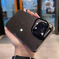 Transparent Lens Flip Stand Phone Case