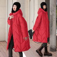 Padded Down Jacket Women's Mid-length