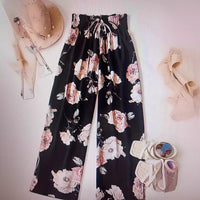 Amazon Fashion Sheer, Textured Fabric, Loose & Comfortable Wide-Leg Pants High-Waisted, Relaxed Fit That Flatters And Covers Up Versatile Casual Style