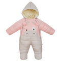 Thickened outerwear cotton-padded suit