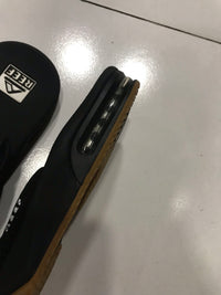 Men's black slippers