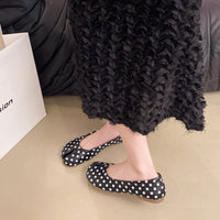 Slide-on Toe-separating Flat Shoes