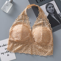 Lace Halter Vest Tube Top Underwear Women's Bra