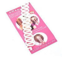 Fish bone wave braider