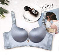 Factory Direct Hong Kong Authentic Happiness Fox Underwear No Steel Ring Bra Ladies Bra No Trace Of Milk Gathering