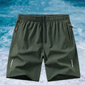 Ouma Summer Ice Silk Quick-drying Five-point Pants