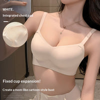 Extended-cup Non-adjustable Bra For Women With Smaller Busts Enhances And Lifts The Cleavage