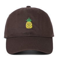 Pineapple Embroidered Baseball Cap Tide Travel Leisure