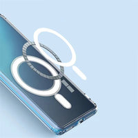 Applicable To MagSafe Magnetic Phone Case Charger Transparent Protective Case