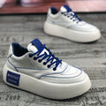 High Rise Thick Soled Casual Lace Up Sports Shoes For Men