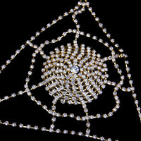 Rhinestone Body Chain Retro Exaggerated Personality Fashion Hollow