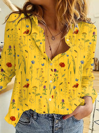 Love Sweet Fresh Casual And Comfortable 3D Digital Printing Loose Oversized Shirt Female