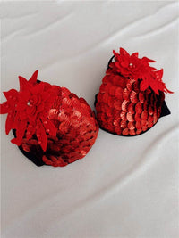 Handmade Sequined Mermaid Scale Bikini Lingerie