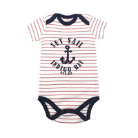 New Cotton Baby Short-sleeved One-piece Home Service