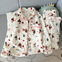 Thickened Coral Fleece Pajamas For Women