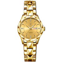 Men's Waterproof Tungsten Steel Calendar Quartz Watch