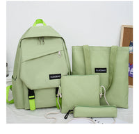 Student School Bag Canvas Travel Korean Backpack