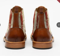 Flat Bottom Martin Boots British Style Retro Short Men's Boots