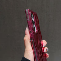 Three-dimensional Pleated Electroplating Phone Case