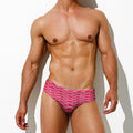 Printed Triangle Swimsuit Seaside Beach Hot Spring Swimming Trunks