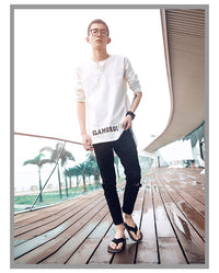 Men's beach shoes flip flops casual