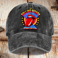 Washed Cotton Printed Hat Distressed Dad Cap Men Retro Baseball Cap Hot Soft Top Sun Hat