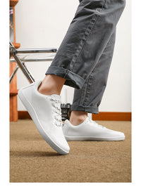 Breathable Mesh Low-top Lace-up Men's Casual Shoes
