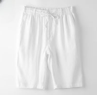 Men's Linen Casual Thin Loose Beach Shorts