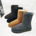 Personalized Mid-calf Length Snow Boots