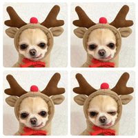 Hooded Sweater Apricot Elk Pet Clothes