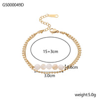 European And American Style Fashionable Natural Stone Bracelet