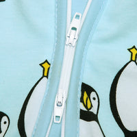 Boys And Girls Penguin Long Sleeve Jumpsuit