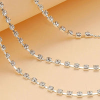 Personalized Diamond Claw Chain Multi-layered All-matching Anklet