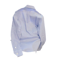 Striped Collar Designer Niche Womens Long-Sleeve Top