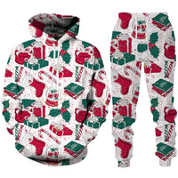 Christmas Series Hooded Sweatshirt And Sweatpants