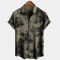 Creative Elements 3D Digital Printing Stylish Loose Shirt