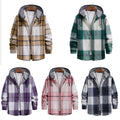 Korean Style Trendy Hooded Shirt Casual Men's Clothing