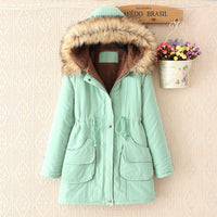 Mid-length Drawstring-fit Cotton Hoodie