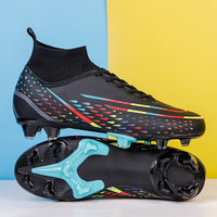 High Top Football Shoes Fly Knit Sock SleevesFootball Shoes