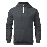 European And American Half Zipper Printing Turtleneck Sweater Men's