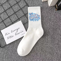 Cotton Fall Winter Men Basketball Long Socks