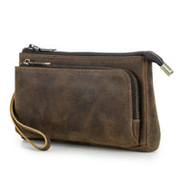 Handmade Large Capacity Portable Zippered Multifunctional Storage Bag