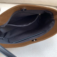 Retro Suede-Like Simple All-Match Tote Bag For Women